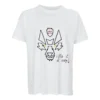 Tricou Gloria Bistrița – model Lup, alb Tricou alb Gloria Bistrița cu desenul lupului și mesajul Luptă și vei câștiga