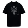 Tricou Gloria Bistrița – model Lup, negru Tricou negru Gloria Bistrița cu desenul lupului și mesajul Luptă și vei câștiga