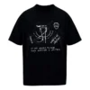 Tricou negru Gloria Bistrița cu schema tactică desenată de jucătoare